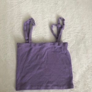 Pacsun lavender cropped tank